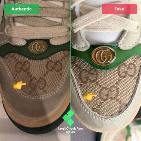 fake vs real gucci heart sneakers|gucci shoes counterfeit.